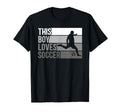 Funny This Loves Soccer T-Shirt - Novelty Apparel Men Women