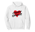 Crazy Soccer Or Hockey Goalie Red Hoodie - Casual Everyday Wear Men Women