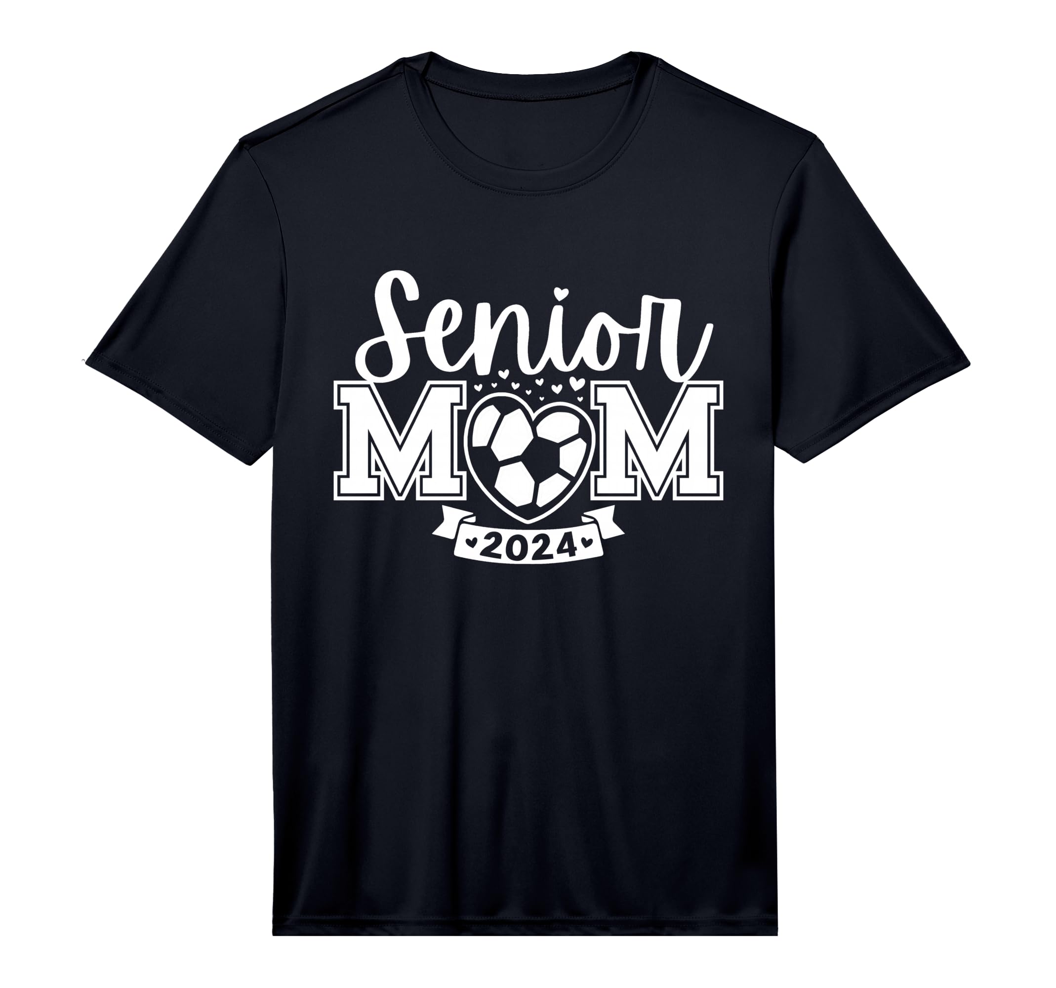 Senior Soccer Mom Class 2024 Player T-Shirt - Aesthetic Graphic Men Women
