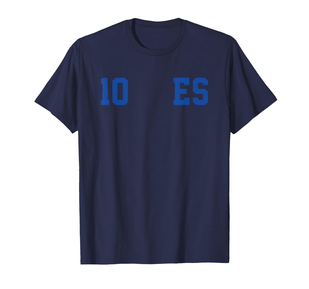El Salvador Football Soccer Number T-Shirt - Aesthetic Graphic Men Women