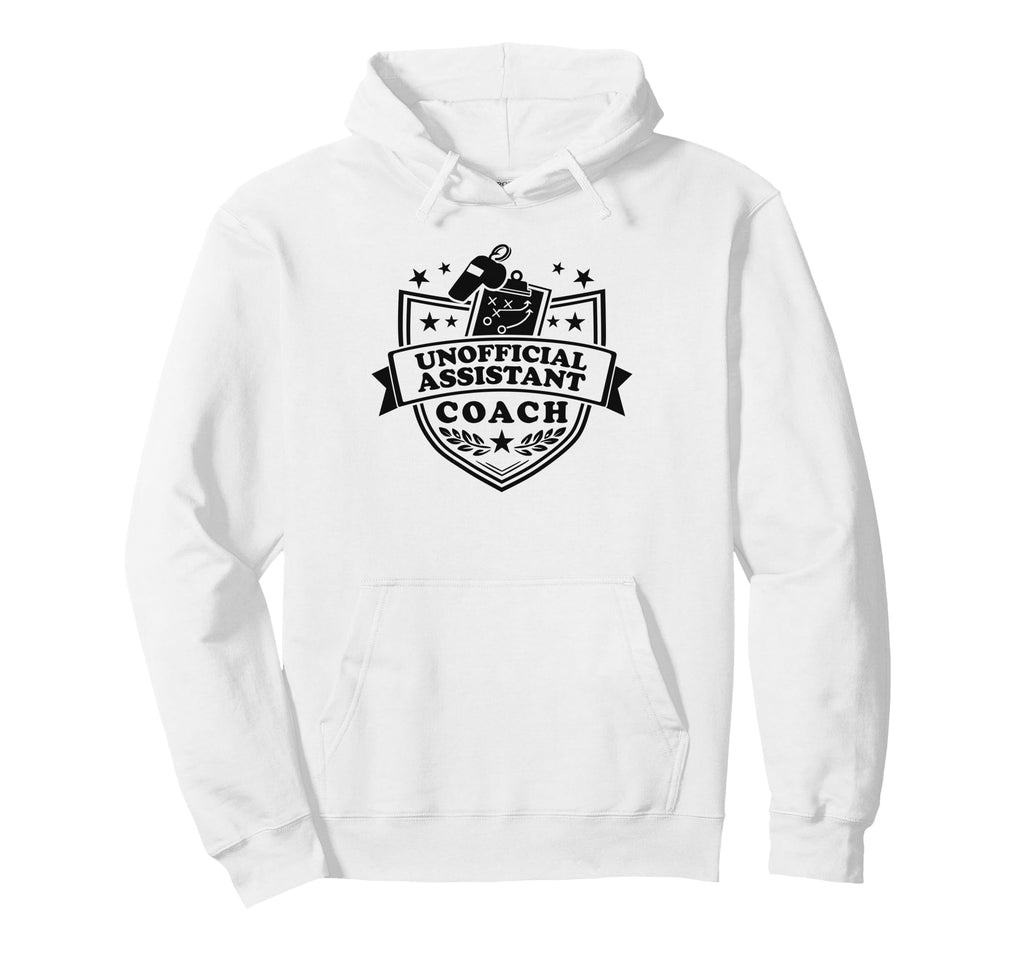 Unofficial Assistant Coach Funny Hoodie - Aesthetic Graphic Men Women
