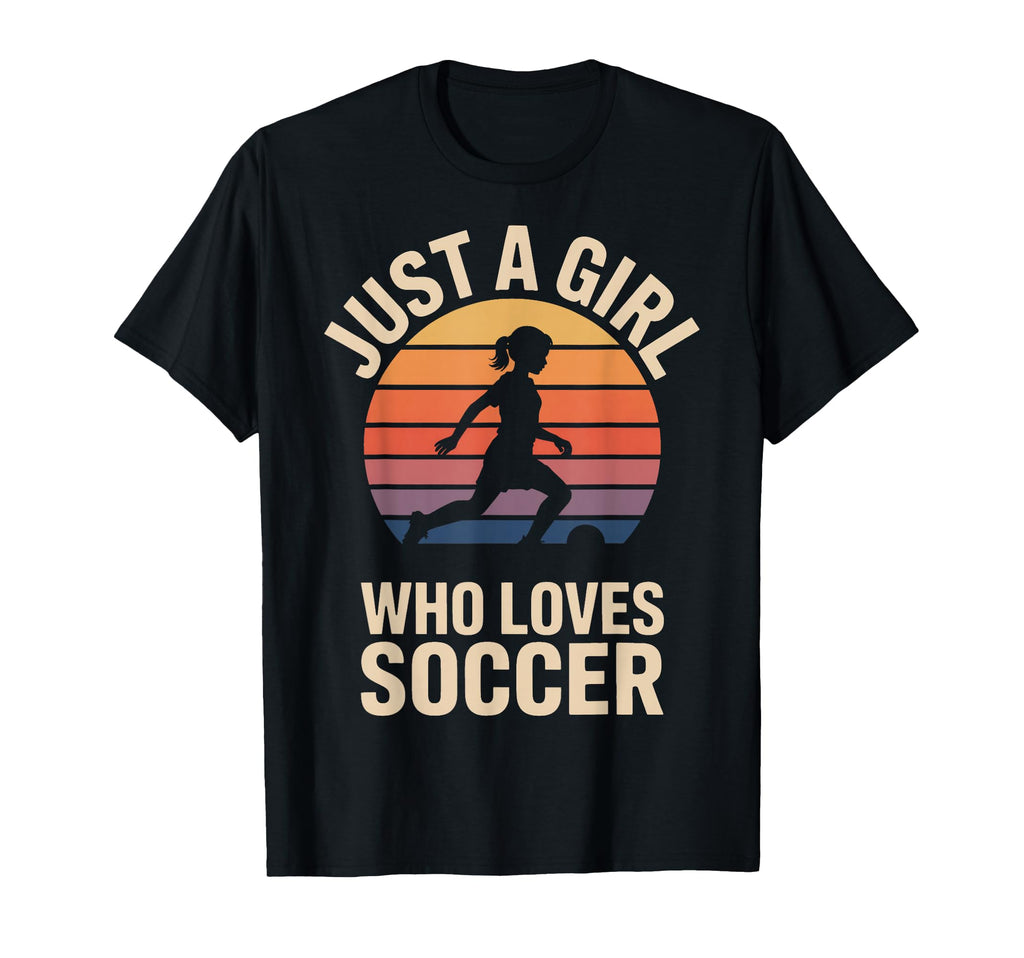 Just Who Loves Soccer Womens Soccer T-Shirt - Custom Art Print Unisex
