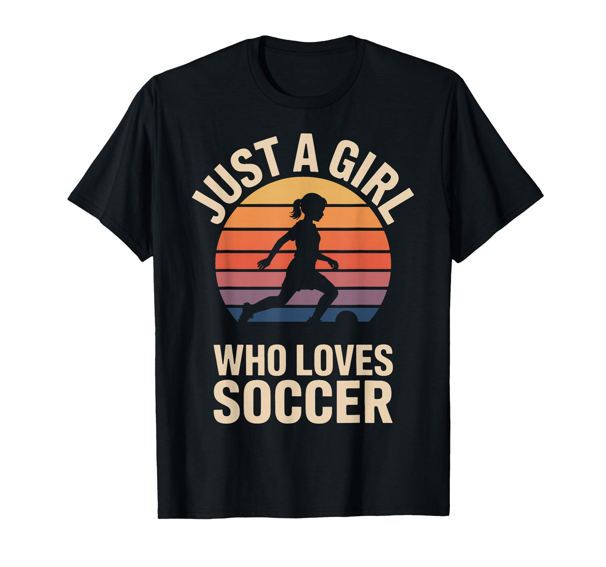Just Who Loves Soccer Womens Soccer T-Shirt - Custom Art Print Unisex
