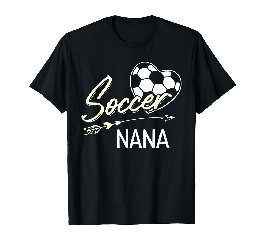 Soccer Nana Proud Grandma Soccer Love T-Shirt - Unique Graphic for Adults