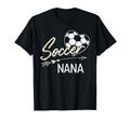 Soccer Nana Proud Grandma Soccer Love T-Shirt - Unique Graphic for Adults