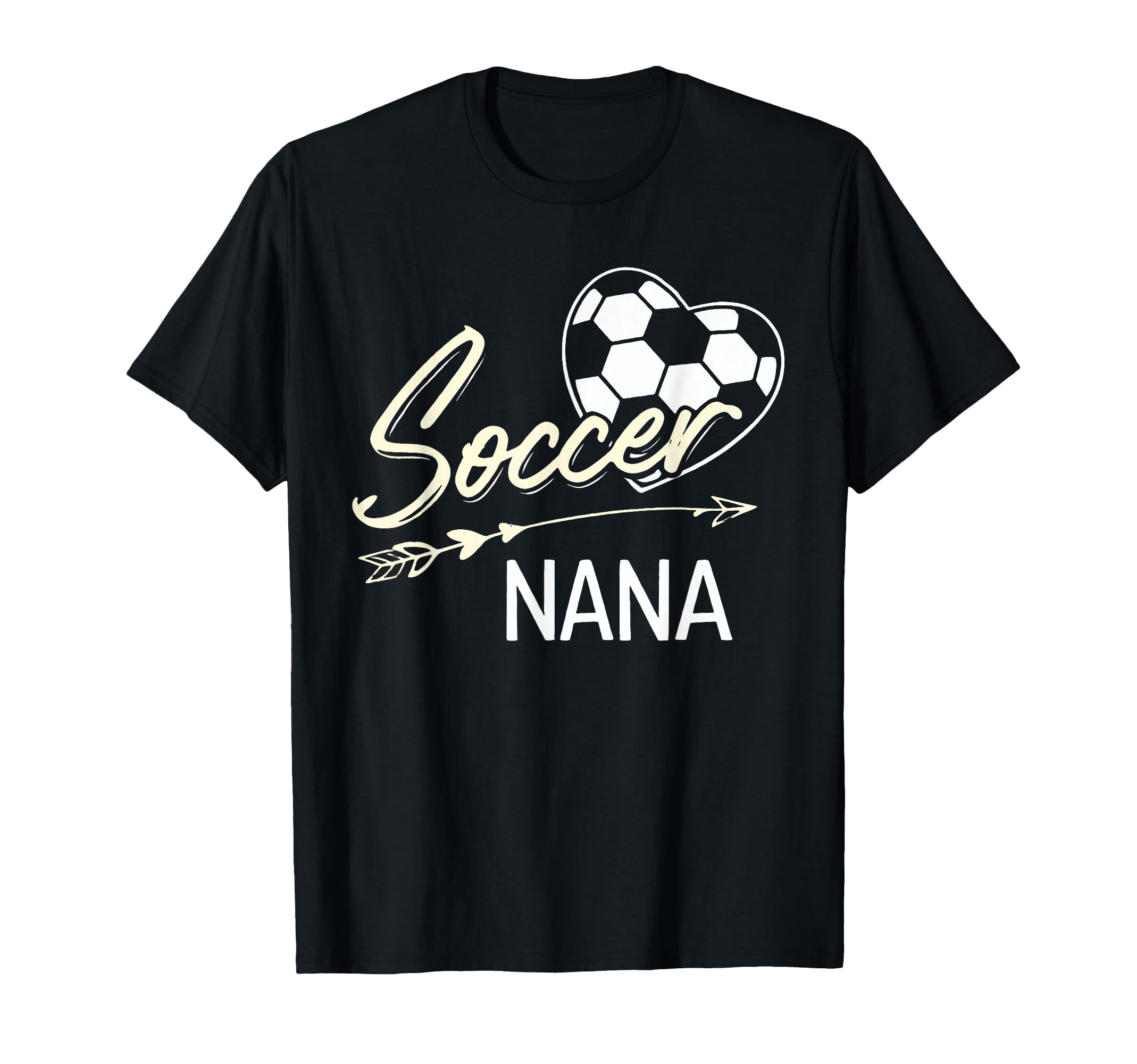 Soccer Nana Proud Grandma Soccer Love T-Shirt - Unique Graphic for Adults