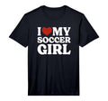 I Love My Soccer Soccer Lover T-Shirt - Aesthetic Graphic Men Women