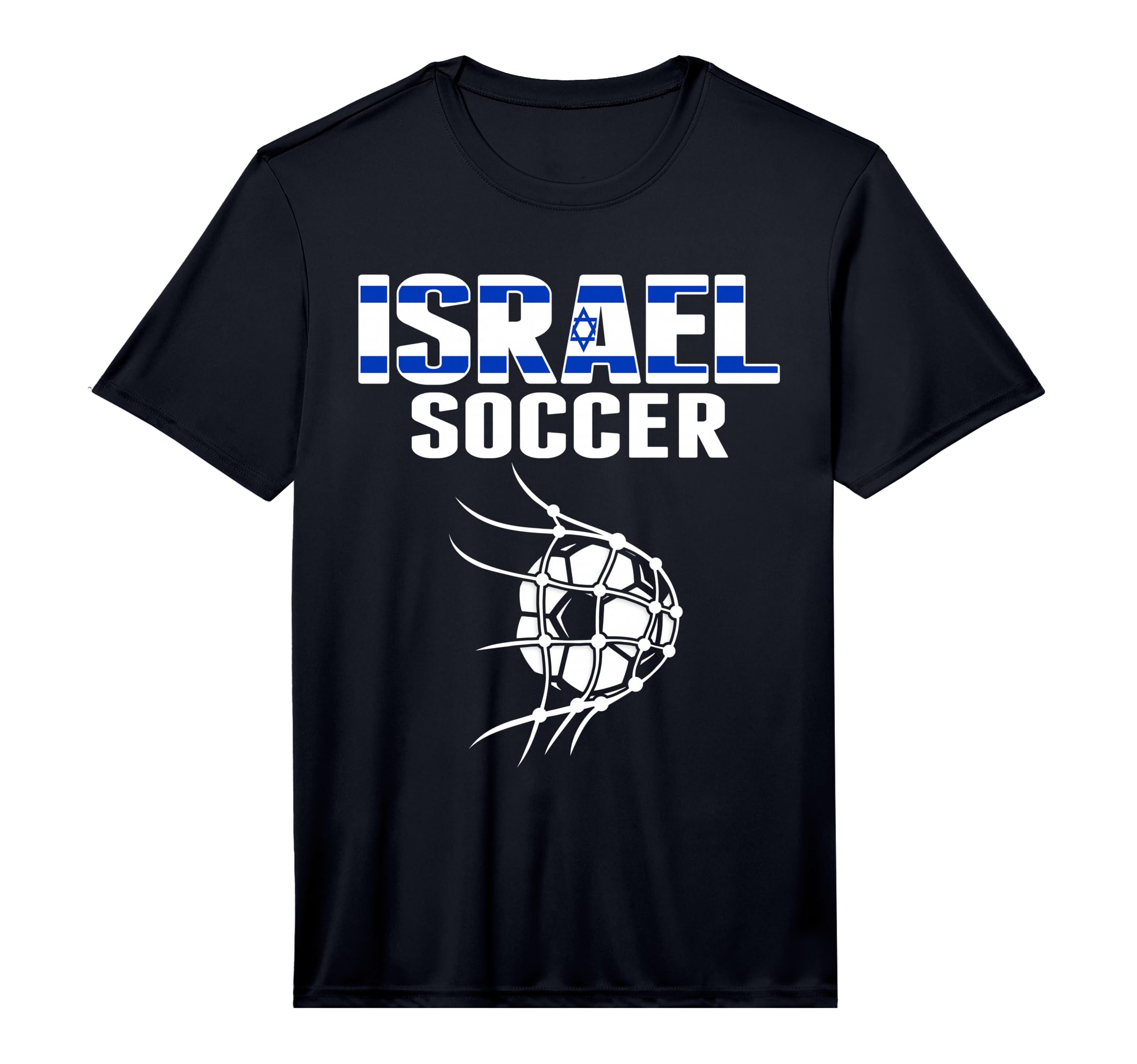 Israel Soccer Fans Jersey Support T-Shirt - Custom Art Print Men Women