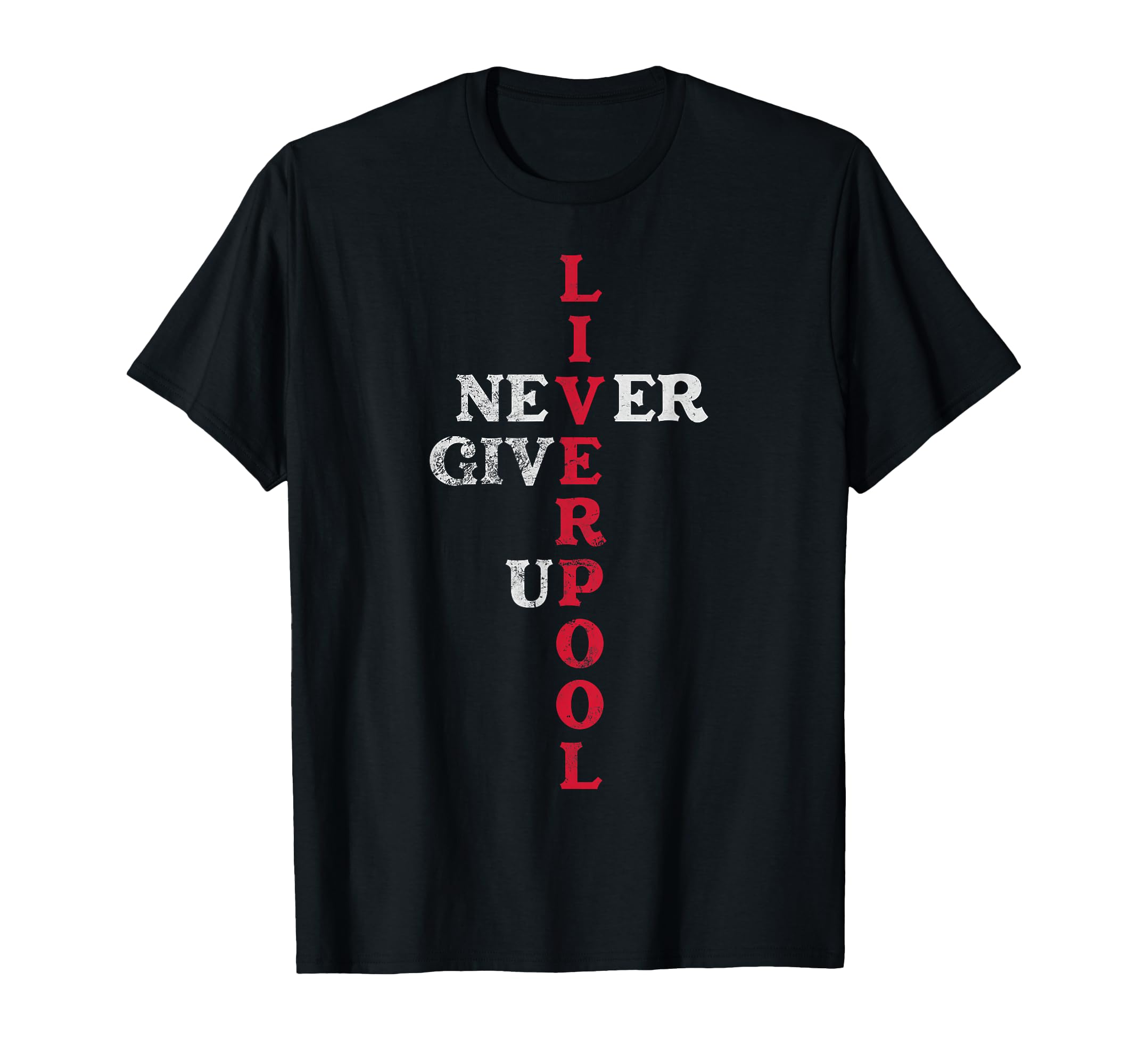 Liverpool England Uk Soccer T-Shirt - Aesthetic Graphic for Adults