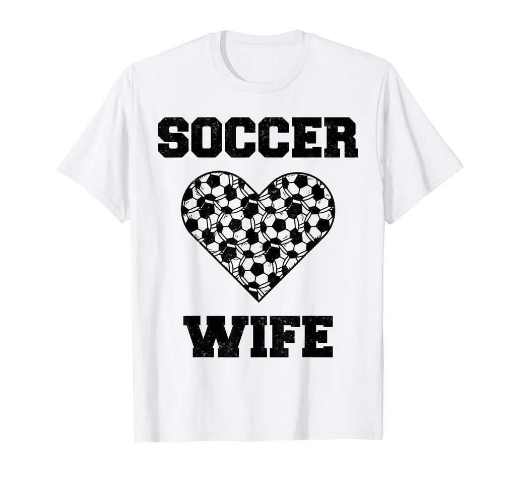 Soccer Wife Family Matching Sport T-Shirt - Casual Everyday Wear Unisex