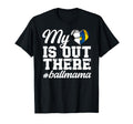 My Heart Is Out There Ball Mama Soccer T-Shirt - Graphic Print Unisex
