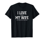 I Love When My Wife Lets Me Play Soccer T-Shirt - Aesthetic Graphic Unisex
