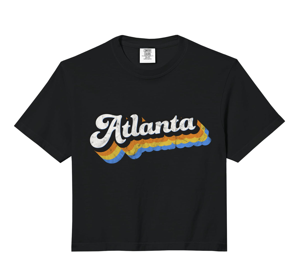Atlanta Ga Distressed Atl Pride Comfort Hoodie - Streetwear Style Unisex
