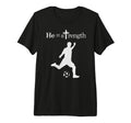 Christian Sports Inspirational Jesus T-Shirt - Novelty Apparel Men Women