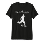 Christian Sports Inspirational Jesus T-Shirt - Novelty Apparel Men Women