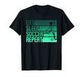 Eat Sleep Soccer Repeat Funny T-Shirt - Casual Everyday Wear for Adults