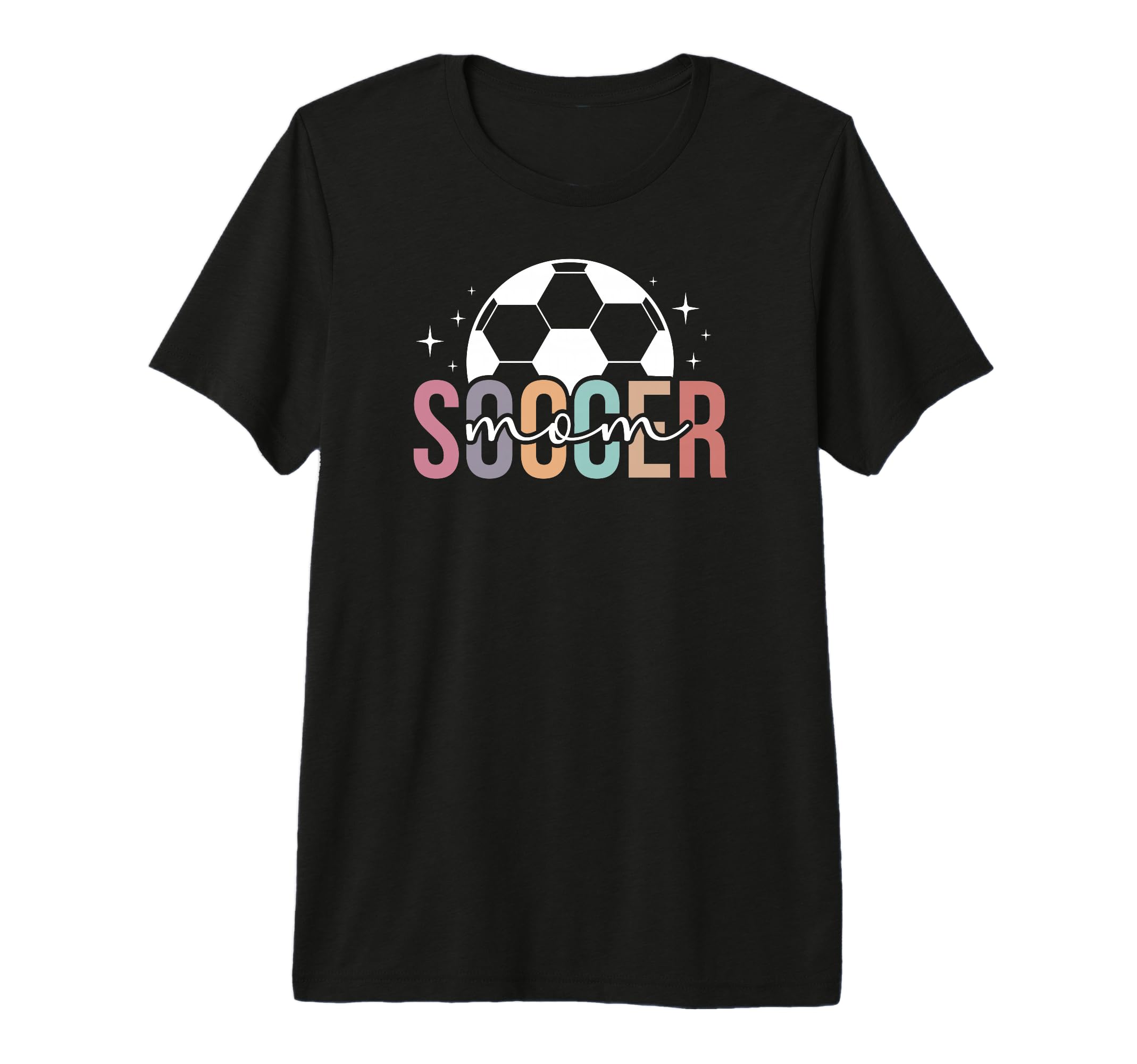 Soccer Mom Soccer Player Mama Boho T-Shirt - Casual Everyday Wear Unisex
