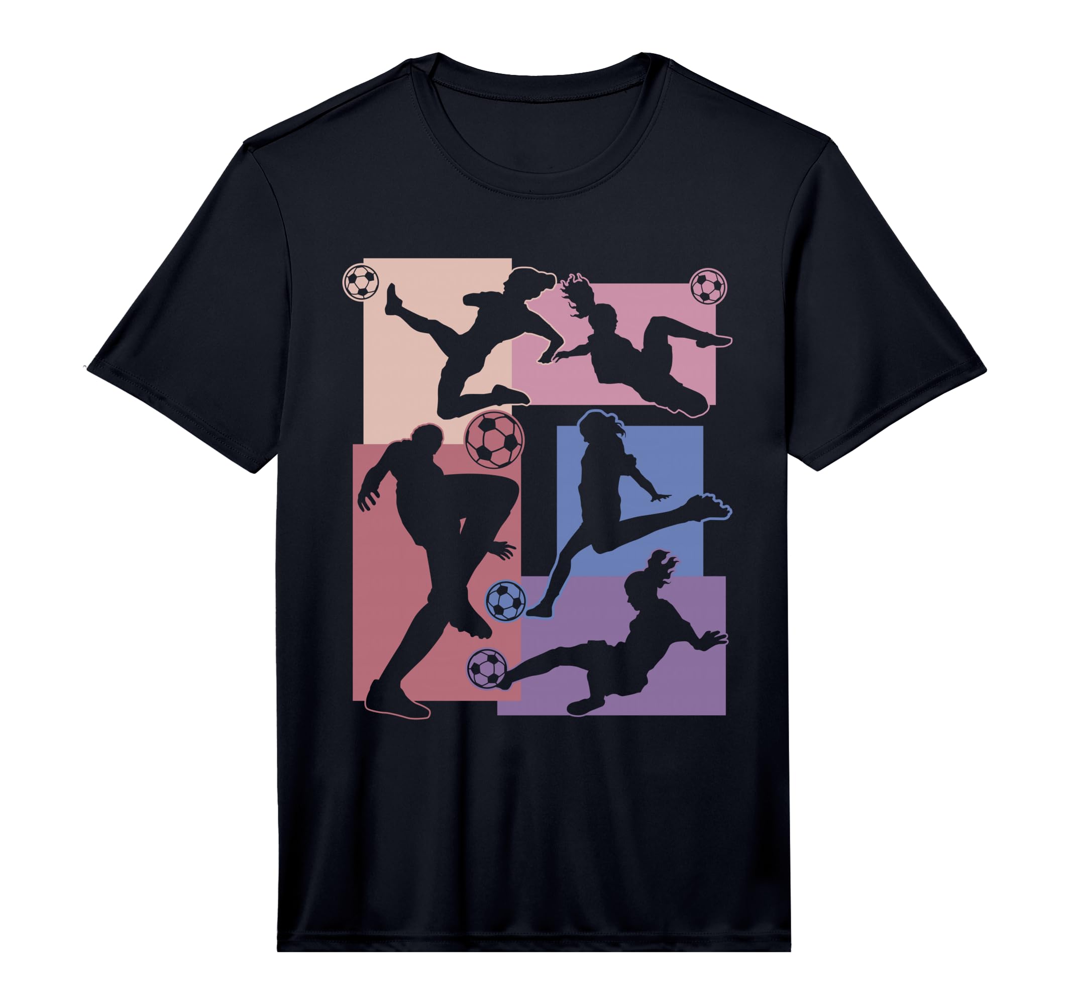 Funny Soccer Player Ball Soccer Lover T-Shirt - Trendy Graphic Men Women