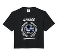 Greece Flag Greek Soccer Team Football Hoodie - Novelty Apparel for Adults