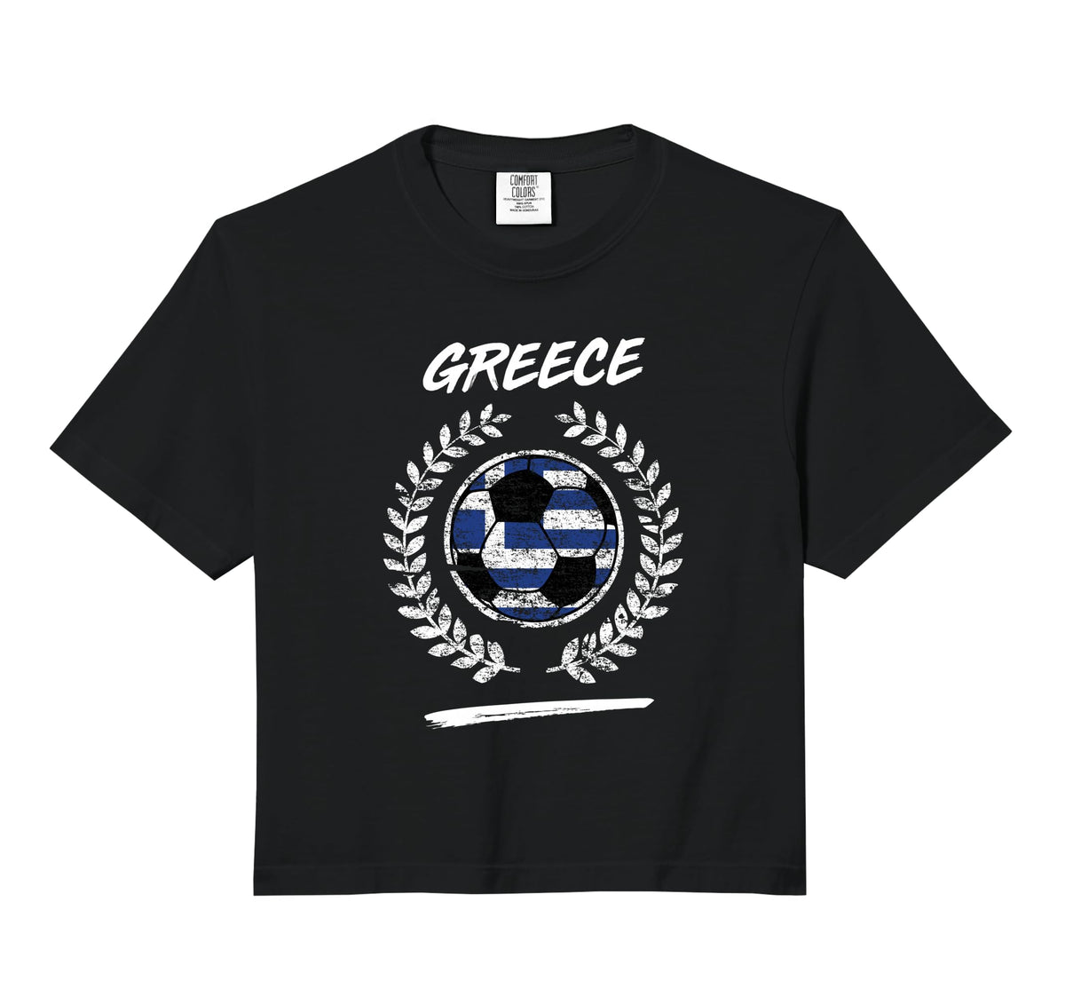 Greece Flag Greek Soccer Team Football Hoodie - Novelty Apparel for Adults