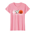 Soccer Peace Love Halloween Pumpkin T-Shirt - Custom Art Print Men Women