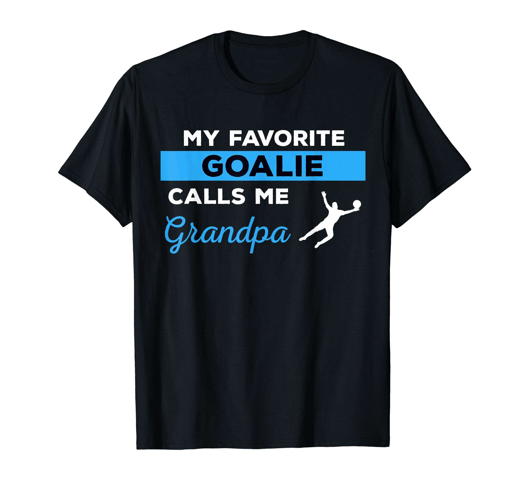 Funny Soccer Grandpa Goalie Sports T-Shirt - Unique Graphic for Adults