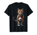 Soccer Cat T-Shirt - Fun Novelty Design Men Women