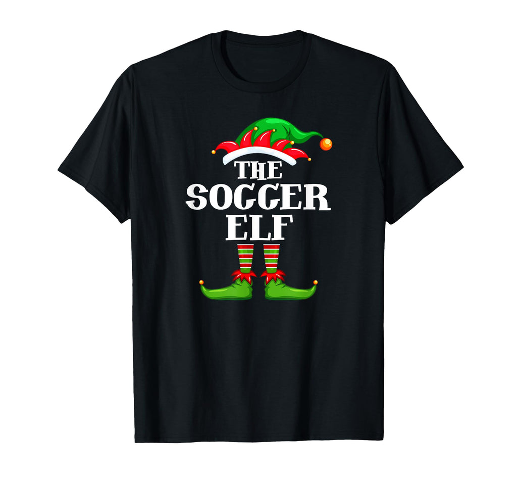 Soccer Elf Matching Family Group T-Shirt - Streetwear Style Men Women