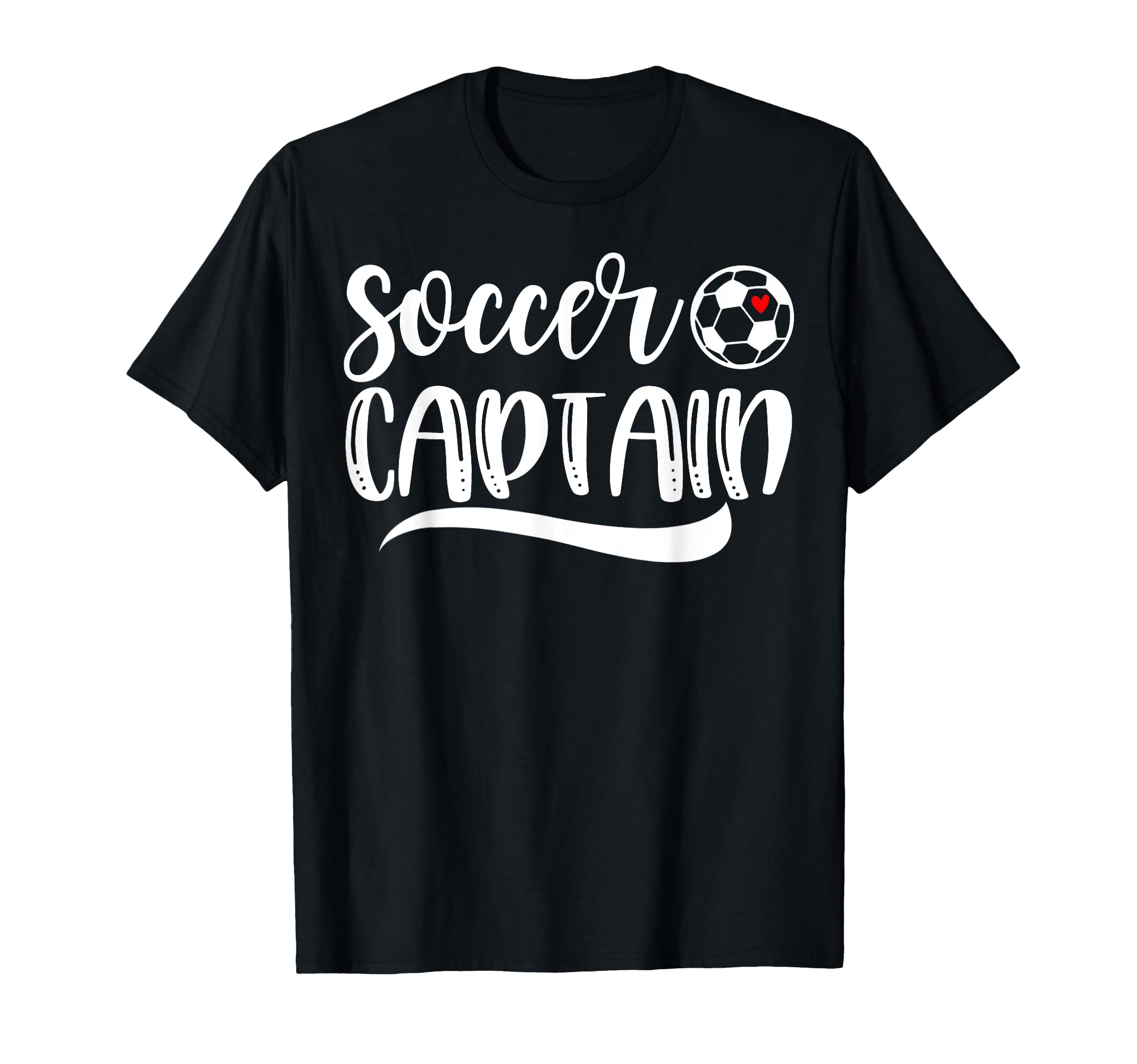 Funny Soccer Captain Soccer Lover T-Shirt - Graphic Print for Adults