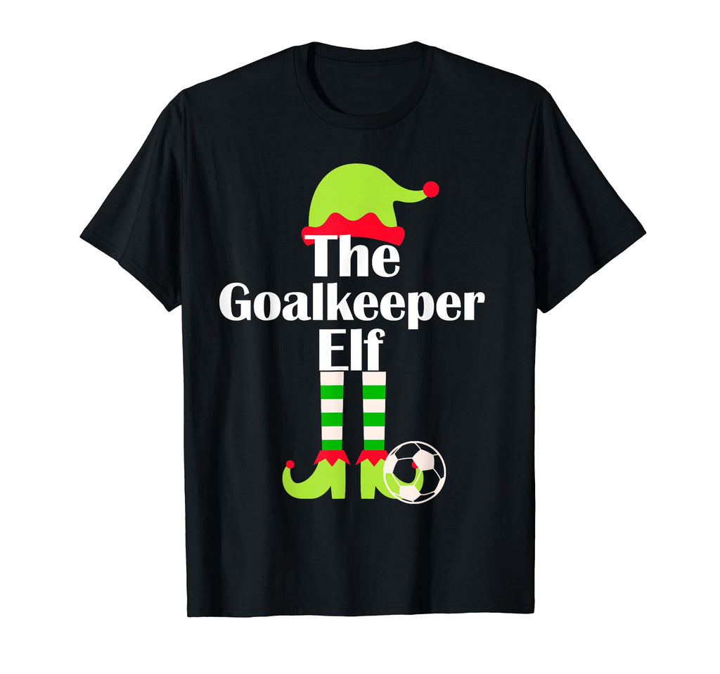 Goalie Elf Soccer Pajama Sport X Mas T-Shirt - Streetwear Style for Adults