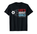 Fans Womens Patriotic Lifes About T-Shirt - Custom Art Print for Adults