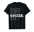 Funny Soccer Player Sorry Cant T-Shirt - Streetwear Style for Adults