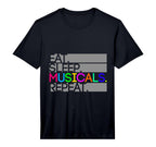 Eat Sleep Musicals Repeat Musical T-Shirt - Aesthetic Graphic for Adults