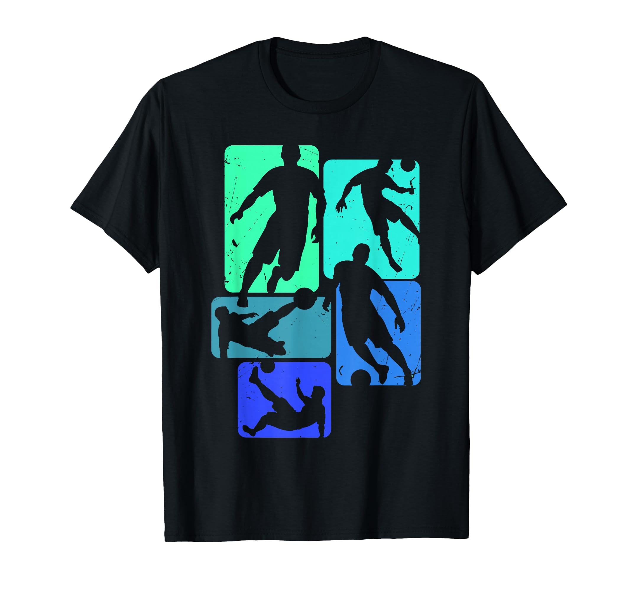 Soccer Players Fans Ball Kick T-Shirt - Novelty Apparel Men Women