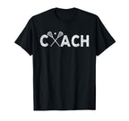 Lacrosse Coach Lacrosse Team Coach T-Shirt - Unique Graphic for Adults