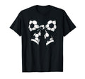 Ribbon Soccer Football Sports Mothers T-Shirt - Unique Graphic Men Women