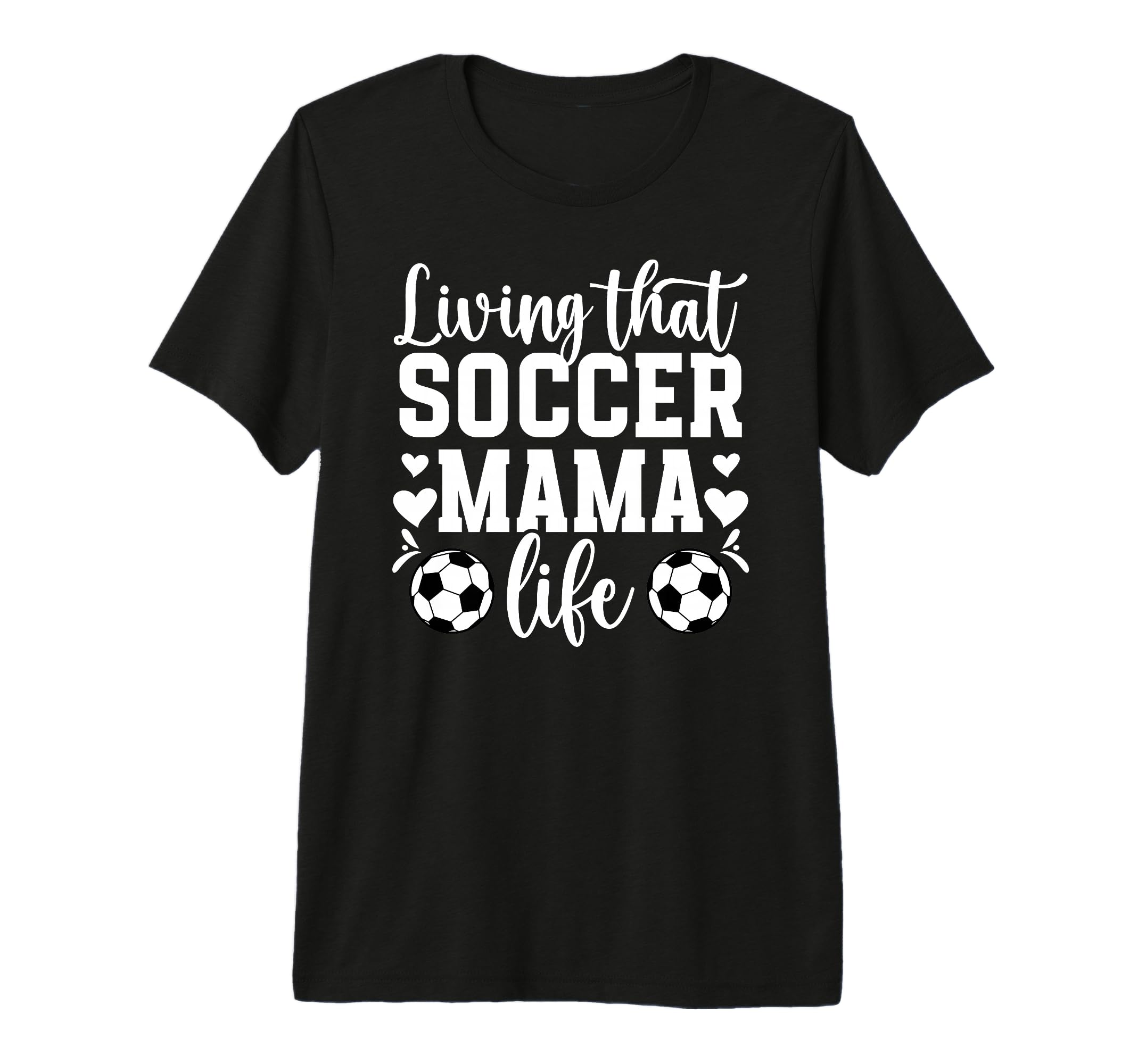 Soccer Mama Life Soccer Mom Soccer Player T-Shirt - Unique Graphic Unisex