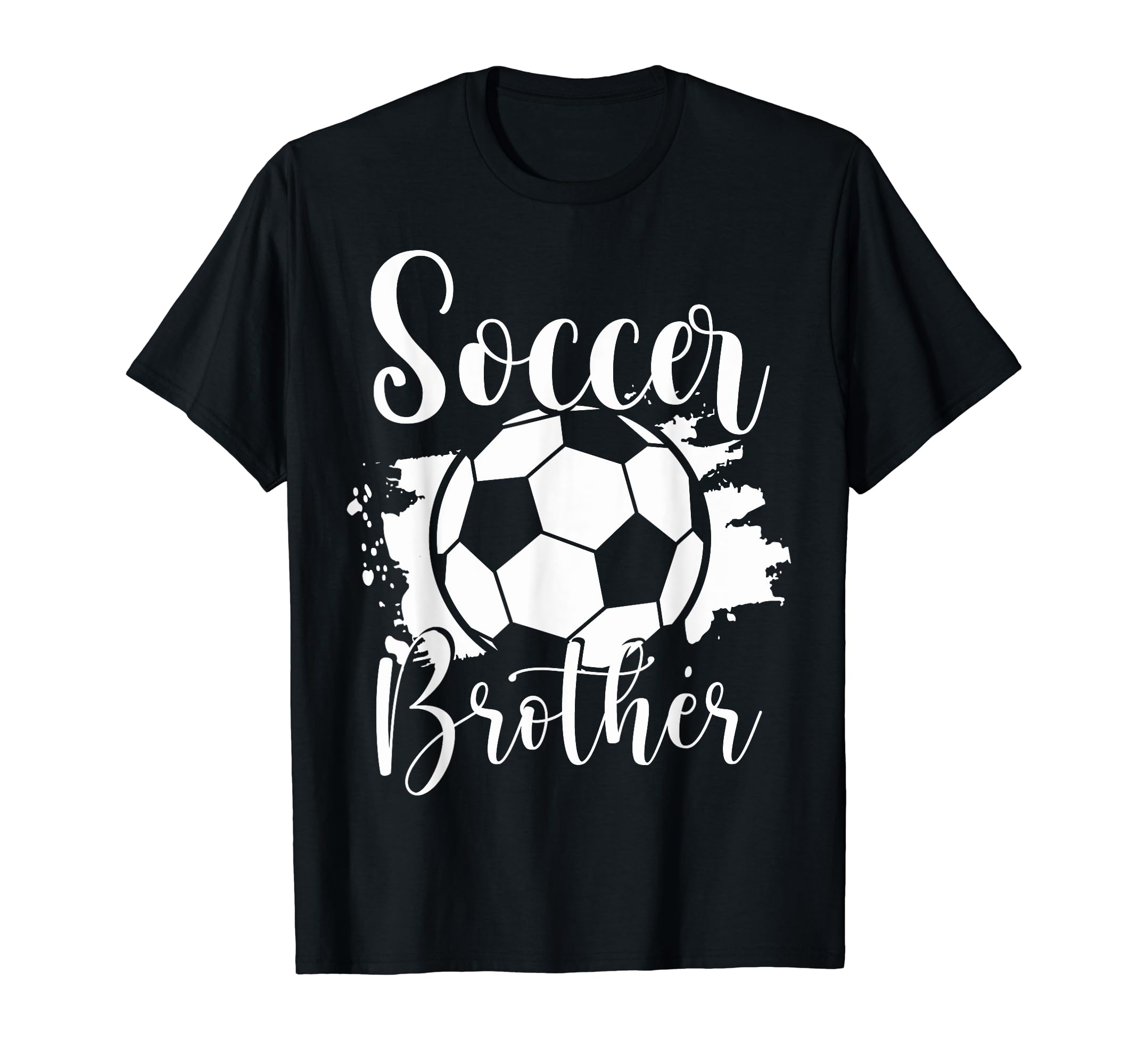 Soccer Players Brother Soccer Family T-Shirt - Novelty Apparel for Adults