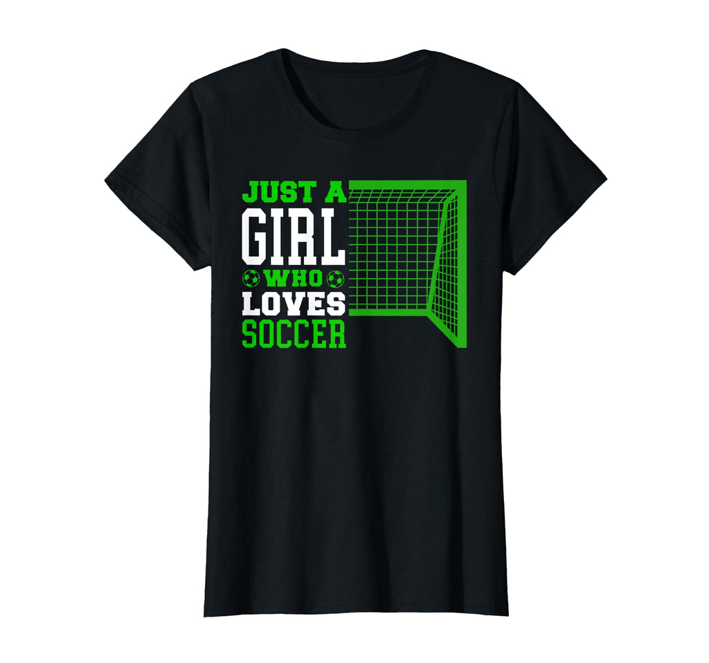 Just Who Loves Soccer T-Shirt - Unique Graphic for Adults