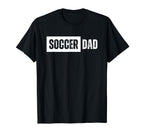 Distressed Soccer Dad T Shirts T-Shirt - Graphic Print Unisex