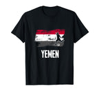 Yemen Flag Jersey Yemeni Soccer Team Yemeni T-Shirt - Graphic Print Unisex