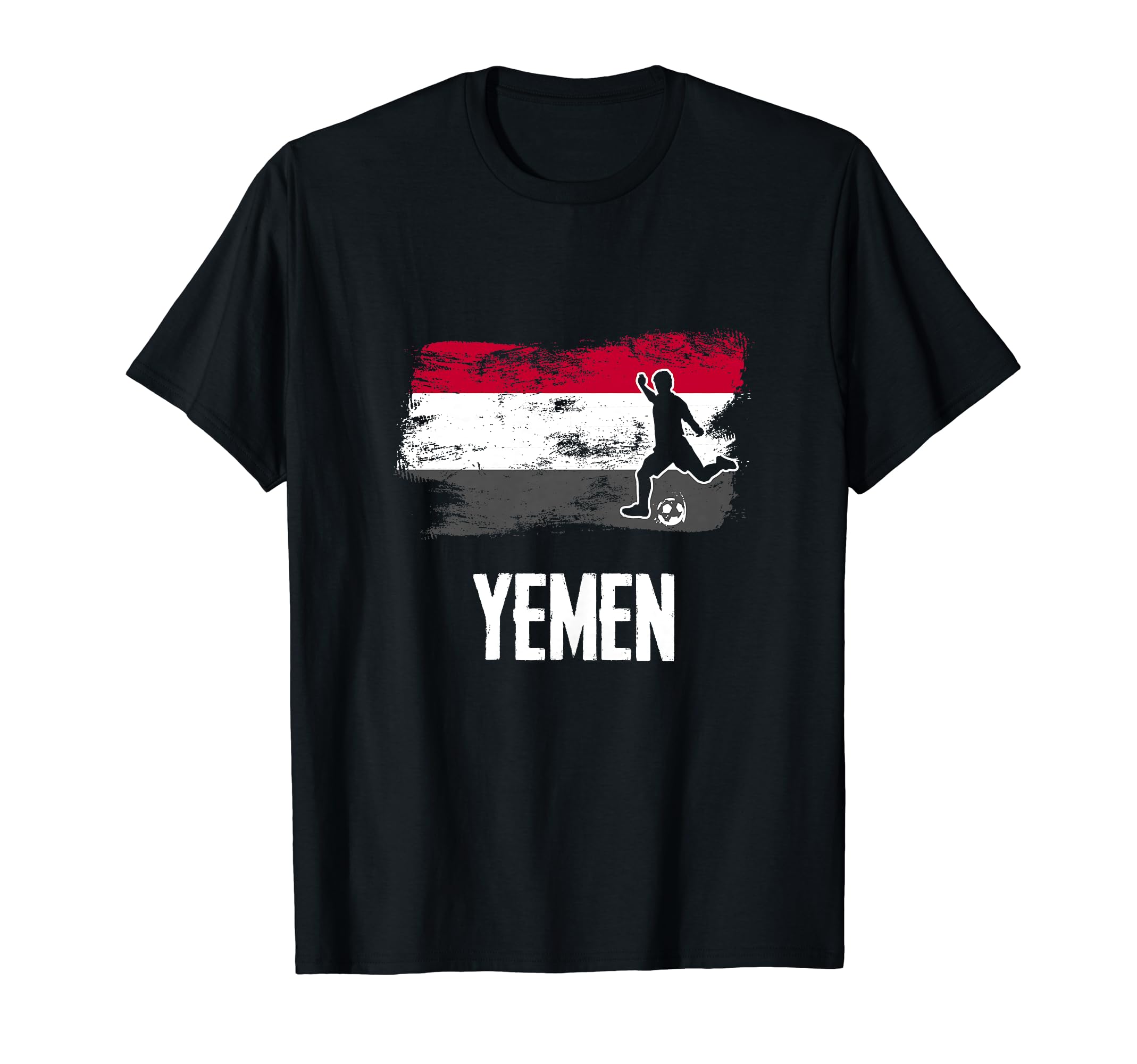 Yemen Flag Jersey Yemeni Soccer Team Yemeni T-Shirt - Graphic Print Unisex