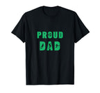 Proud Dad Talented Soccer T-Shirt - Novelty Apparel for Adults