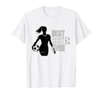 Love Soccer Sister Soccer Sis T-Shirt - Fun Novelty Design for Adults