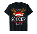 Soccer Deer Pjs Family Matching T-Shirt - Minimalist Print for Adults