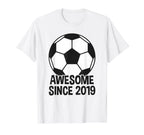 Awesome Since 2019 7Th Birthday 7 T-Shirt - Streetwear Style Men Women