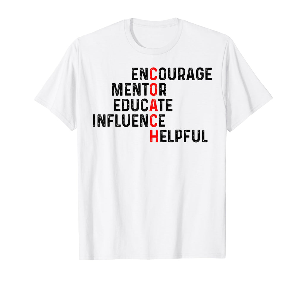Coach Definition Coach Funny Coach T-Shirt - Minimalist Print Unisex