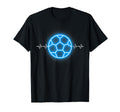 Heartbeat Soccer Dad Exercise Lover T-Shirt - Aesthetic Graphic Unisex