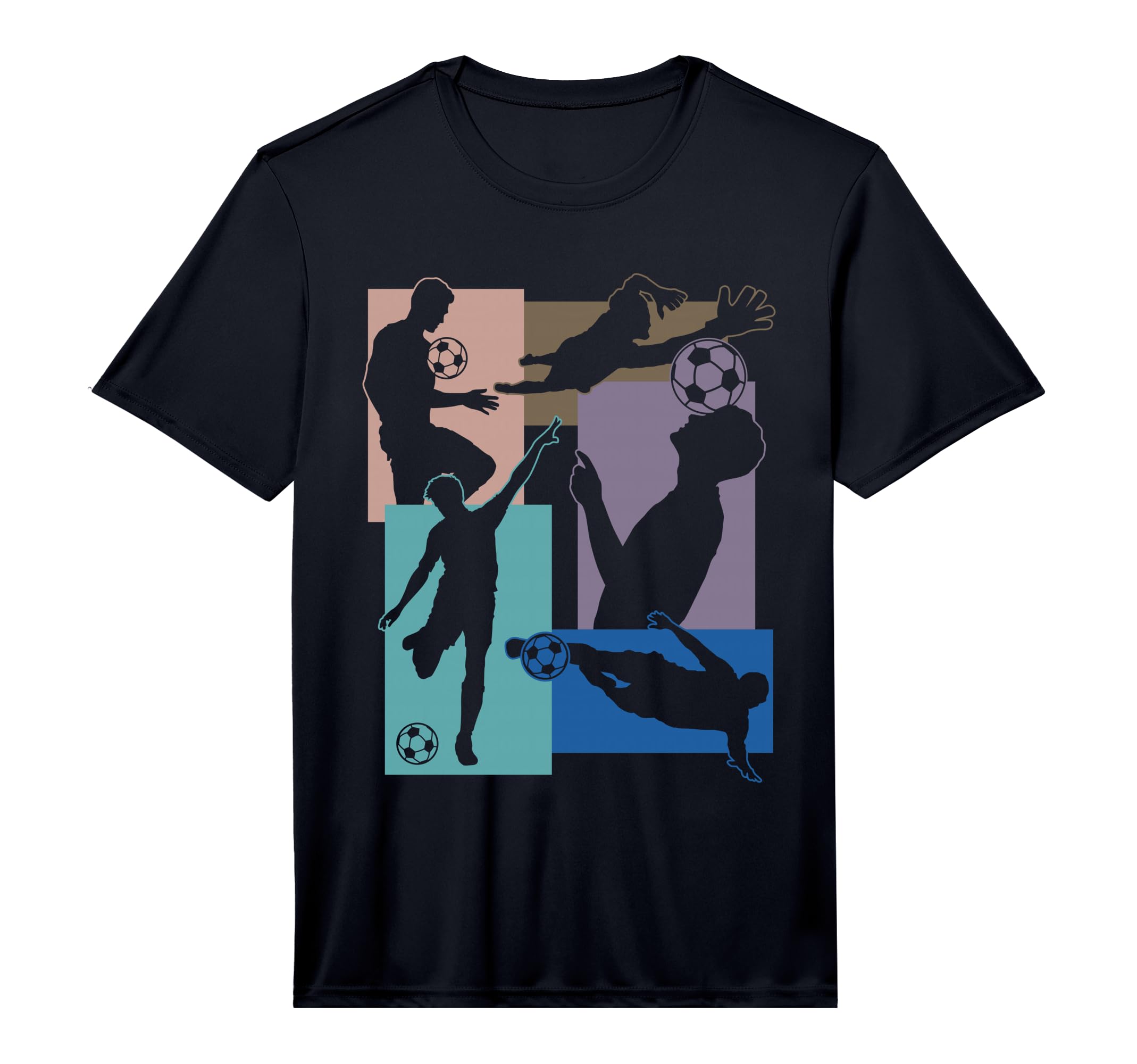 Funny Soccer Player Ball Game T-Shirt - Graphic Print Men Women