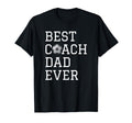 Best Soccer Coach Dad Ever T-Shirt - Casual Everyday Wear for Adults